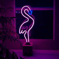Neonschild 'Flamingo'