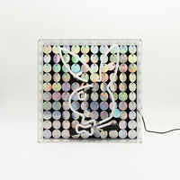 Playboy X Locomocean - Disco Bunny - Glass Neon Box Sign