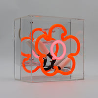 'Daisy' Mini Glass Neon Sign