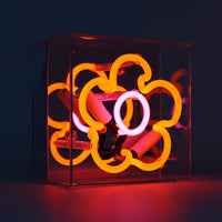 'Daisy' Mini Glass Neon Sign