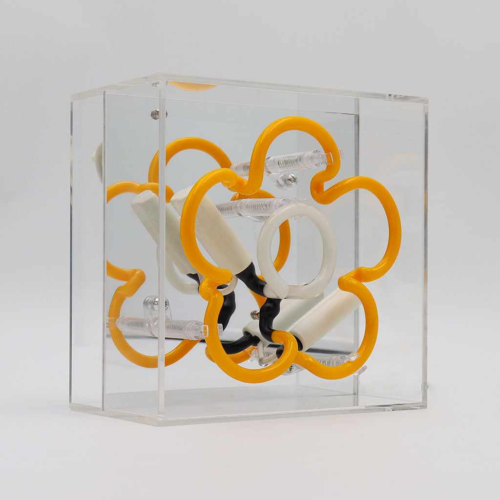 Mini enseigne néon en verre 'Daisy' - Bientôt disponible !