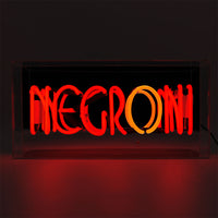 Cartel de neón "Negroni