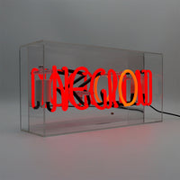 'Negroni' Glass Neon Sign