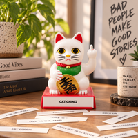 Cattitude - Lucky Cat with Interchangeable Hands
