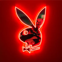 Playboy X Locomocean - Collage Playboy Bunny LED Wall Mountable Neon (Pre-Order)
