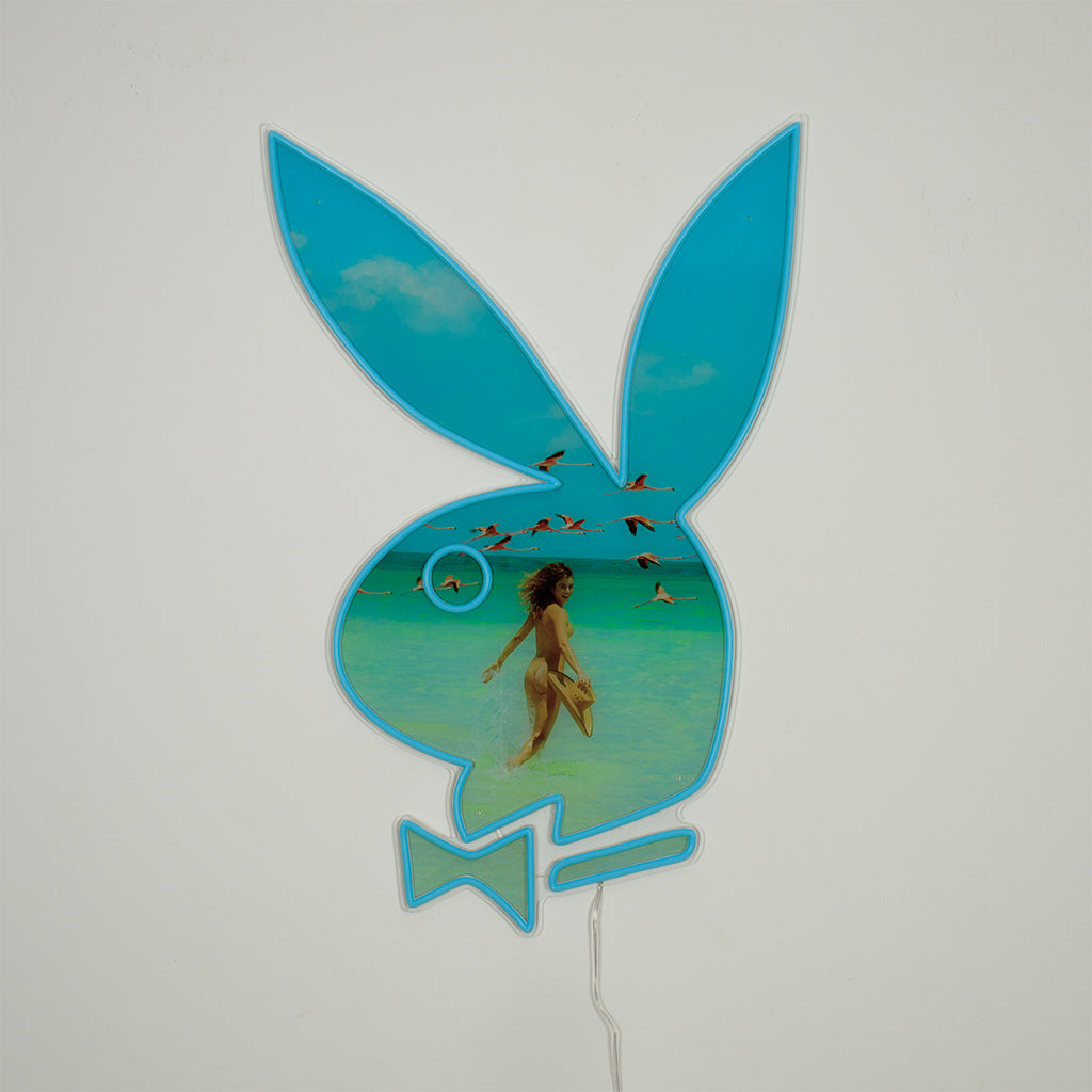 Neon playboy bunny shirt deals