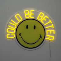 Could be better: The Original Smiley LED Neon Wall Sign