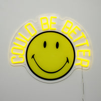 Could be better: The Original Smiley LED Neon Wall Sign