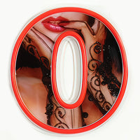 Playboy X Locomocean - Playboy Wortmarke Rot LED Wandmontage Neon (Vorbestellung)