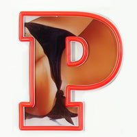 Playboy X Locomocean - Playboy Wortmarke Rot LED Wandmontage Neon (Vorbestellung)