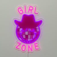 Girl Zone: S.W.Smiley LED Neon Wall Sign