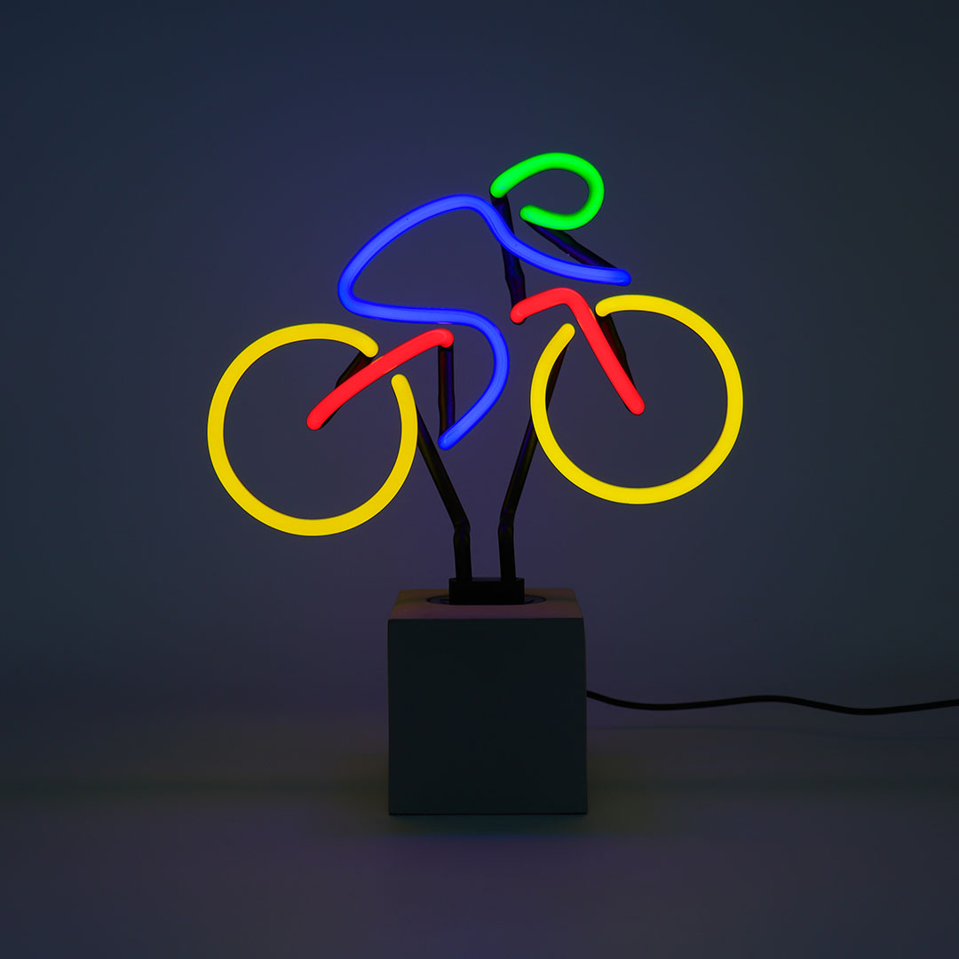 Letrero de neón "Bicicleta