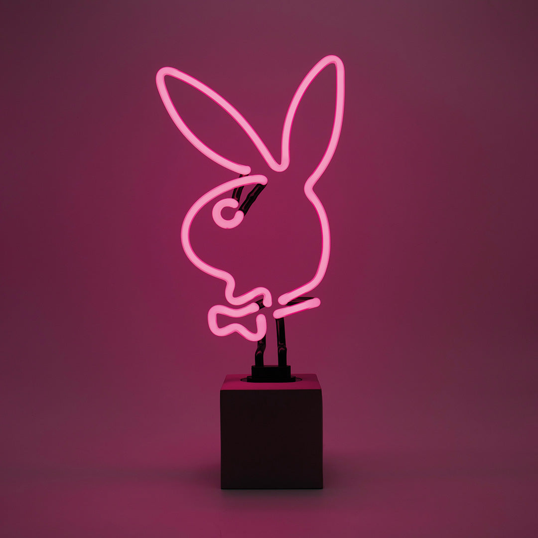 Playboy X Locomocean - Insegna al neon "Playboy Bunny".