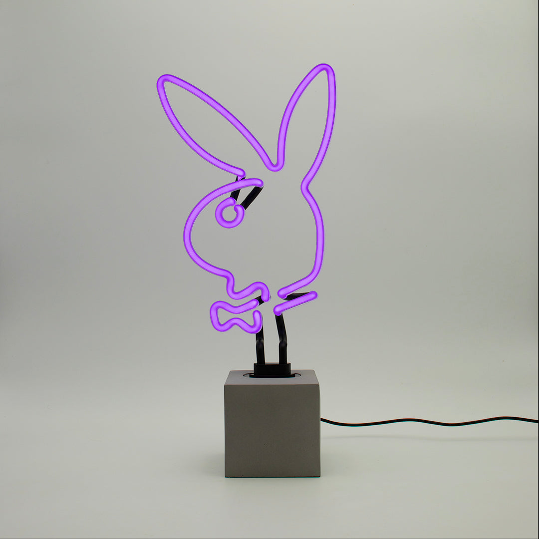 Playboy X Locomocean - Insegna al neon "Playboy Bunny".