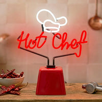 Hot Chef: Ceramic Base Glass Neon