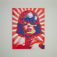 Wandmalerei (LED-Neon) - Marilyn