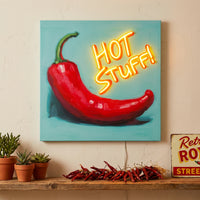 Hot stuff: LED Neon Canvas