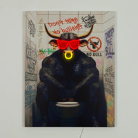 No Bull: LED Neon Canvas