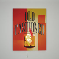 'Old Fashioned' - Wall Painting (LED Neon)