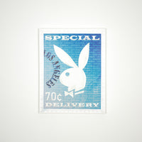 Playboy X Locomocean - Limitierter Stempel-Leinwanddruck (Vorbestellung)