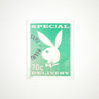 Playboy X Locomocean - Limitierter Stempel-Leinwanddruck (Vorbestellung)