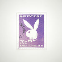 Playboy X Locomocean - Limitierter Stempel-Leinwanddruck (Vorbestellung)