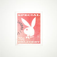 Playboy X Locomocean - Limitierter Stempel-Leinwanddruck (Vorbestellung)