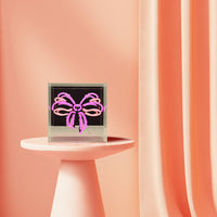 'Bow' Neon Box Sign