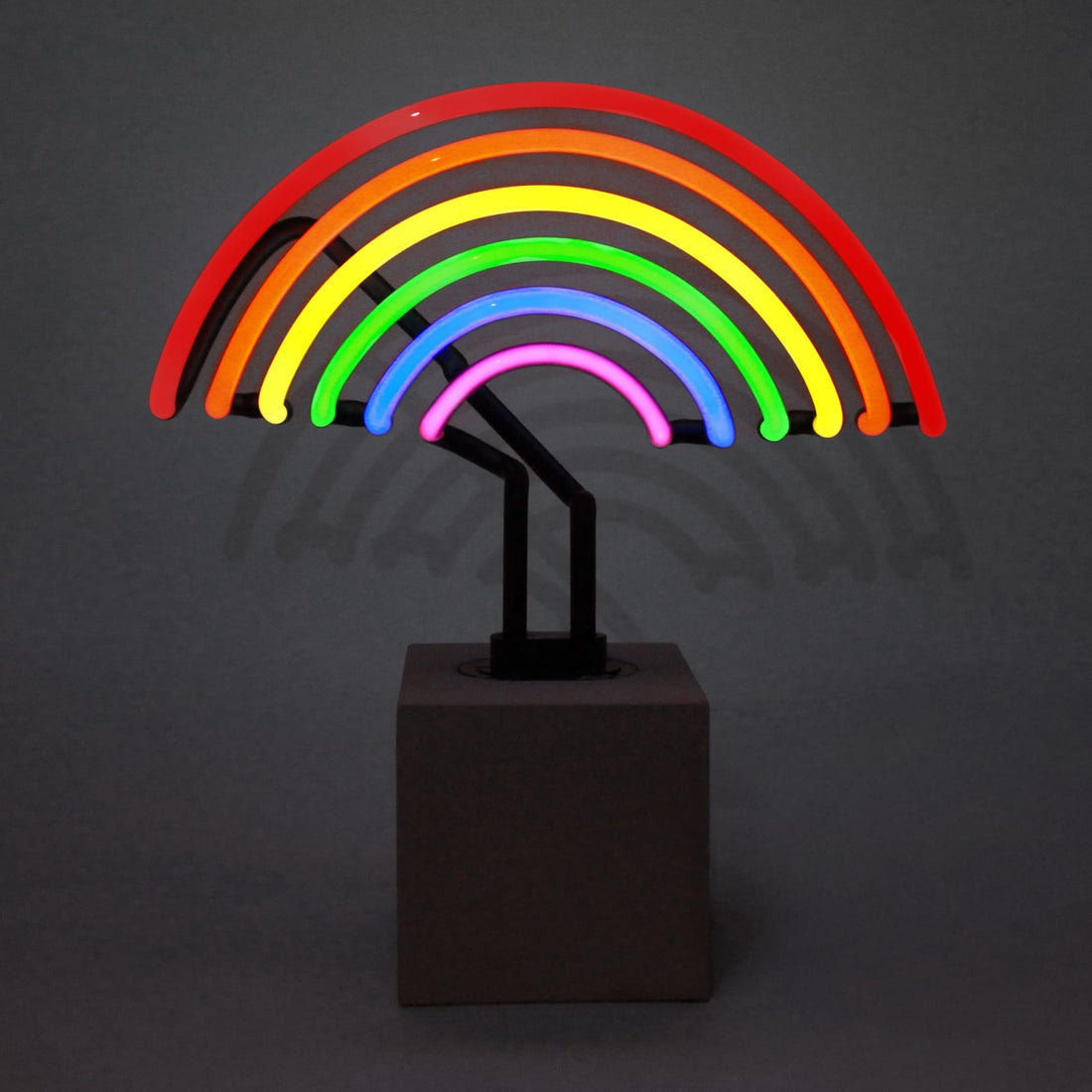 Cartel "Arco iris" de neón