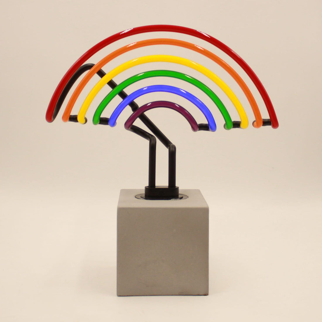 Cartel "Arco iris" de neón
