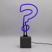 Neonschild 'Fragezeichen'