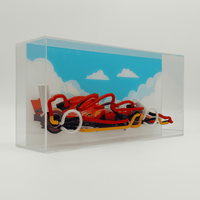 'Formula Racing Car' Neon Box Sign