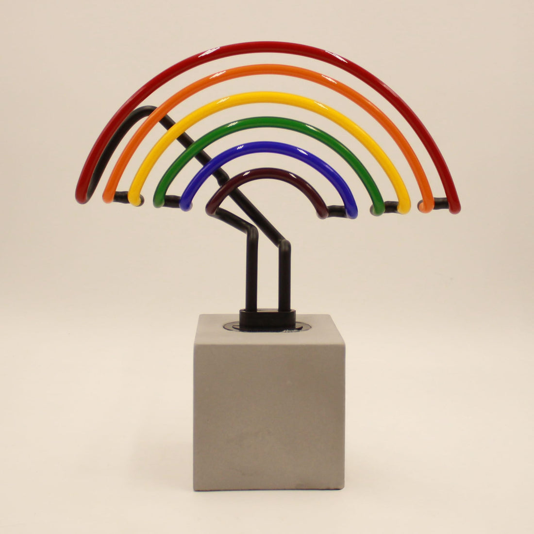 Cartel "Arco iris" de neón