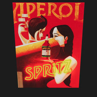 'Spritz' Wall Artwork with LED Neon - STANDARD