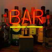 Neonschild 'Bar'