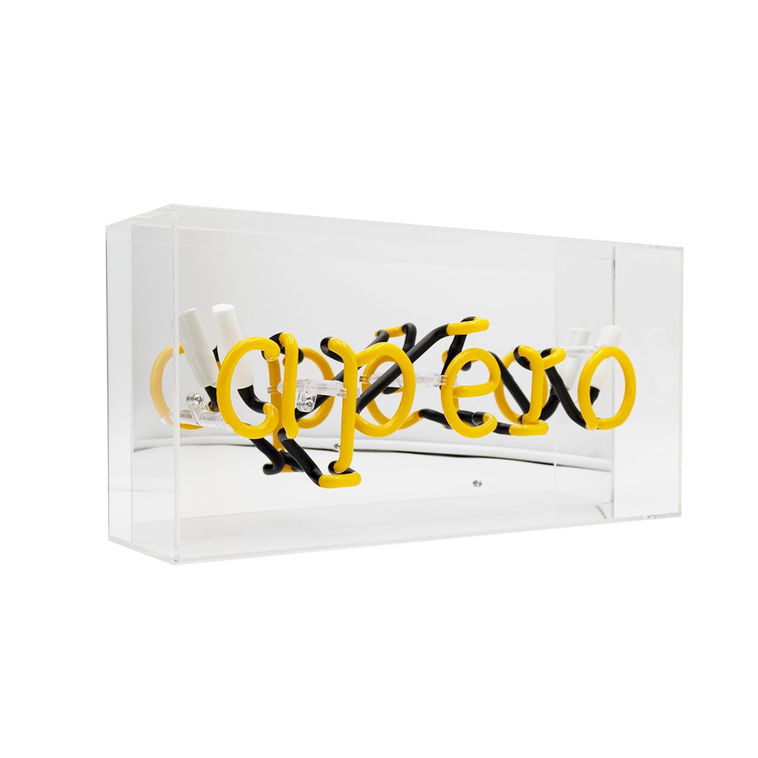 'Apéro' Glass Neon Sign