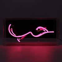 HUB (Liebe auf Arabisch)" Glas-Neonschild