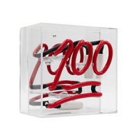 100' Mini-Glas-Neonschild