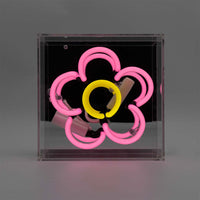 'Daisy' Mini Glass Neon Sign