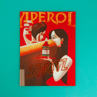 Tableau d'art mural 'Spritz' avec néon LED - PETIT