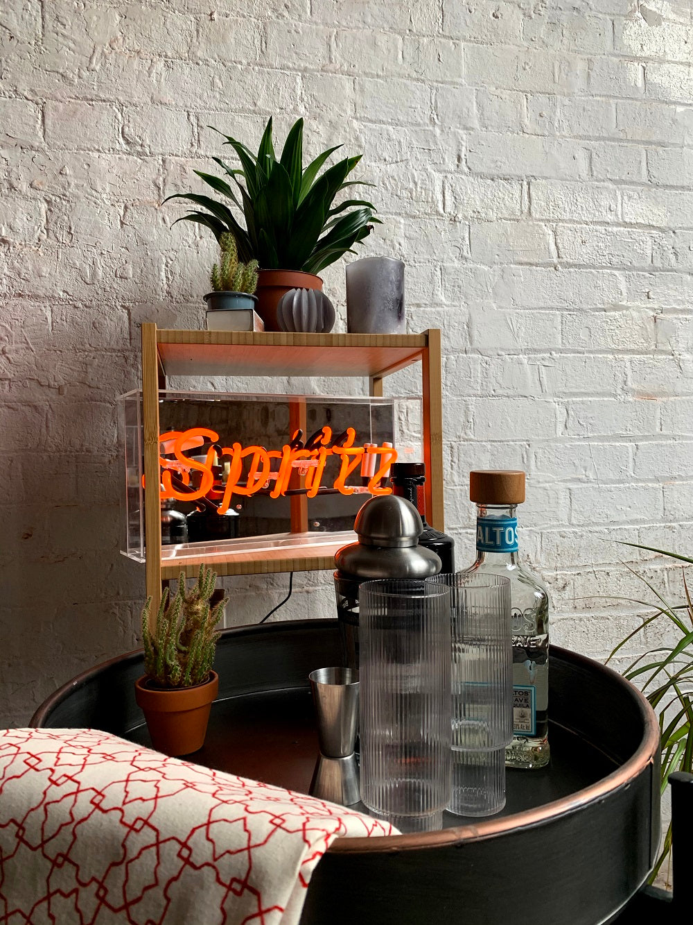 'Spritz' Glass Neon Sign