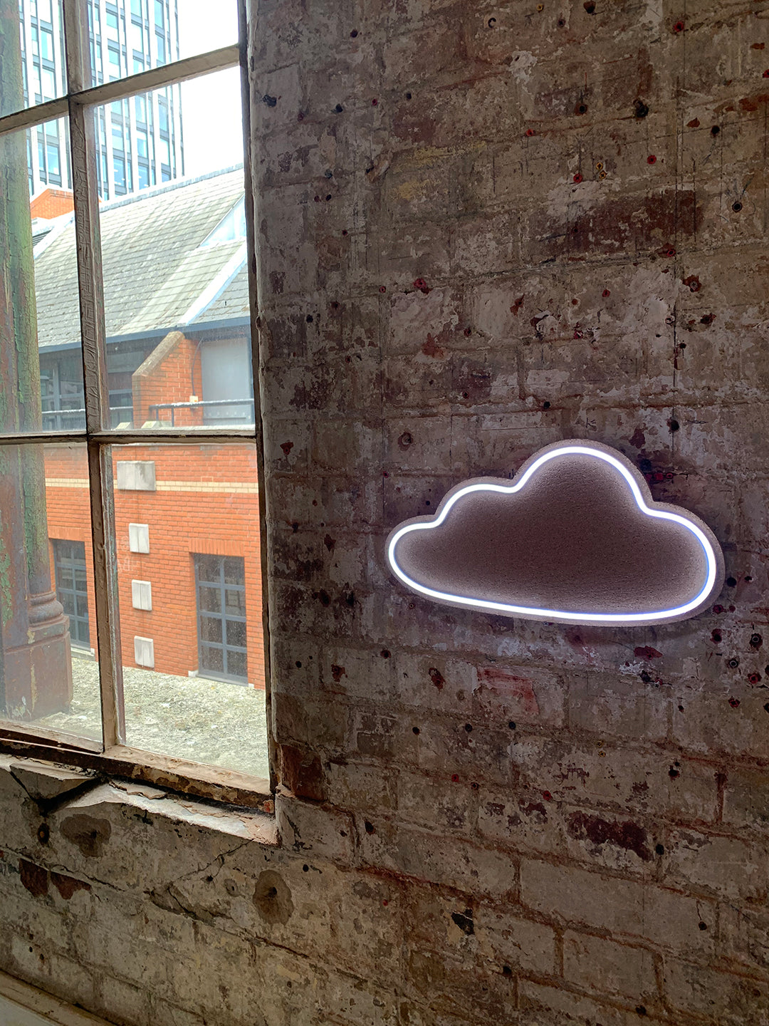 LED Corkboard - Cloud