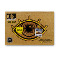 LED Corkboard - Eye