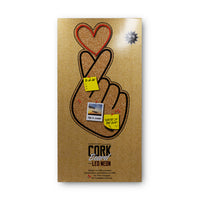 LED Corkboard - Finger Heart