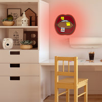 LED-Korkplatte - Mund