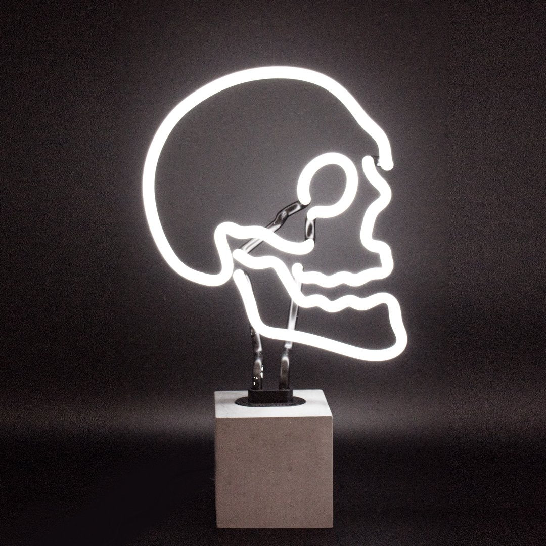 Neon 'Skull' Sign - Locomocean