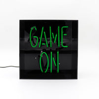 'Game On' Acrylic Box Neon Light - Locomocean