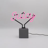 Neonschild 'Juicy'
