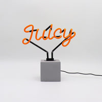 Neonschild 'Juicy'