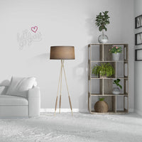 LED mural néon blanc chaud 'Hello Gorgeous'